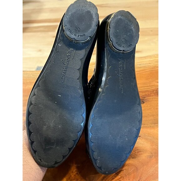 Salvatore Ferragamo Jelly black rubber Ballerinas‎ - Size 10 - Picture 8 of 9